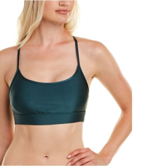 Koral Slate Limitless Plus Racerback Bra Emerald M - Picture 2 of 7